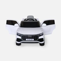 Voiture électrique Enfant Audi Q8 12V, 1 Place Couleur : Blanc -Outdoor Living Soldes rocq8rcwh 66012c61ca3470e109750249aba5b503