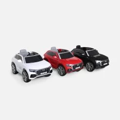Voiture électrique Enfant Audi Q8 12V, 1 Place Couleur : Blanc -Outdoor Living Soldes rocq8rcwh 6e44984f4ea65a149cd8c5c055a2ce4e