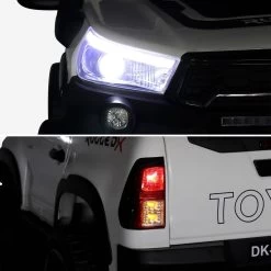 Voiture électrique Enfant Toyota Hilux 12V, 2 Places Couleur : Blanc -Outdoor Living Soldes roctoyhilrcwh 0ad93f9b480e199b20681bedb3ab26c6