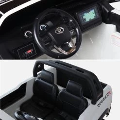 Voiture électrique Enfant Toyota Hilux 12V, 2 Places Couleur : Blanc -Outdoor Living Soldes roctoyhilrcwh f650f569a798c732ac4ddf18925f2aa6