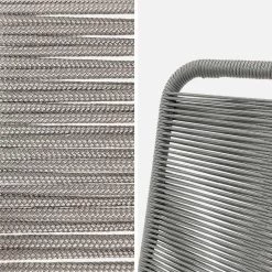 Chaise Jardin En Corde Empilable (lot De 2) Couleur : Gris Clair 14 Chaise Jardin En Corde Empilable (lot De 2) Couleur : Gris Clair -Outdoor Living Soldes ropechrx2lgy ab2c7a0277bc097de40a4c315a831a89