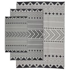 Tapis Extérieur Rectangulaire Motif Ethnique Noir/beige 11 Tapis Extérieur Rectangulaire Motif Ethnique Noir/beige -Outdoor Living Soldes tapis d exterieur 180x270cm bamako rectangulaire motif ethnique noir beige jacquard reversible indoor outdoor a3440e56ce54c5eb6bc9bc0b95792505