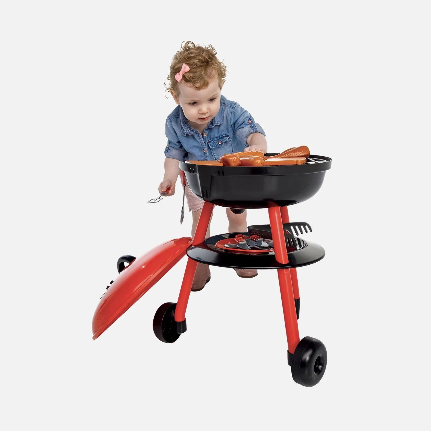Barbecue Charbon Pour Enfant, Avec Accessoires 4 Barbecue Charbon Pour Enfant, Avec Accessoires – Image 2