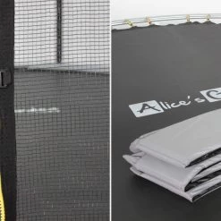 Trampoline 305cm Filet Protection Couleur : Gris 9 Trampoline 305cm Filet Protection Couleur : Gris -Outdoor Living Soldes tr305grey 2987da288830d3489a8aadce46452d16