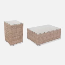 Salon De Jardin Résine Tressée 8 à 10 Places Couleur : Beige / Beige 14 Salon De Jardin Résine Tressée 8 à 10 Places Couleur : Beige / Beige -Outdoor Living Soldes w001natbg 233f9bccd45293d416d6d6e35b33c0c8