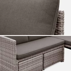 Salon De Jardin Résine Tressée 6 Places Couleur : Gris / Gris Taupe 20 Salon De Jardin Résine Tressée 6 Places Couleur : Gris / Gris Taupe -Outdoor Living Soldes wk100r5sofagy 597a8f38c65096eec61817b9beb98cba