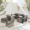 Salon De Jardin Résine Tressée 6 Places Couleur : Gris / Gris Taupe 2 Salon De Jardin Résine Tressée 6 Places Couleur : Gris / Gris Taupe -Outdoor Living Soldes wk100r5sofagy 92885bc5080c2a096e508b806333b8c2