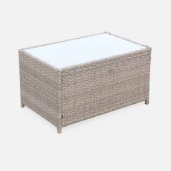 Salon De Jardin Résine Tressée 4 Places Couleur : Naturel / Beige 14 Salon De Jardin Résine Tressée 4 Places Couleur : Naturel / Beige -Outdoor Living Soldes wk3101lqnatbg 3a3d067814af63a1b99e973e4587d713