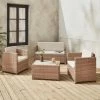 Salon De Jardin Résine Tressée 4 Places Couleur : Naturel / Beige 2 Salon De Jardin Résine Tressée 4 Places Couleur : Naturel / Beige -Outdoor Living Soldes wk3101lqnatbg d85b9e8531daf76b8c3b53ca31f6fd64