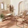 Salon De Jardin Résine Effet Rotin Et Métal 4 Places -Outdoor Living Soldes wk4bamb 24af57654c8fc4659a1a66ac24e26f10
