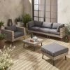 Salon De Jardin Résine Tressée Plate 5 Places Couleur : Nuances De Gris / Gris Foncé 2 Salon De Jardin Résine Tressée Plate 5 Places Couleur : Nuances De Gris / Gris Foncé -Outdoor Living Soldes wkaf007mixgy fb7eedf93bdf8cc9c500efb0c9c4c713