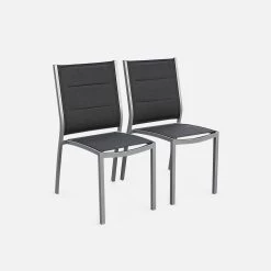 Table De Jardin Extensible Aluminium, 6 Chaises Couleur : Gris / Gris Foncé 14 Table De Jardin Extensible Aluminium, 6 Chaises Couleur : Gris / Gris Foncé -Outdoor Living Soldes xtsafm210r6at b51cae6debb5d3b0867002cf03037fc6